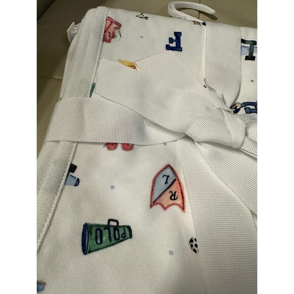 NWT RALPH LAUREN X RILEY  SHEEHEY BABY GIRLS BOYS BLANKET LOGO PRINT - Picture 12 of 14
